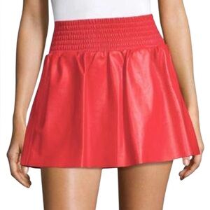 Ramy Brook Red Mini Skirt